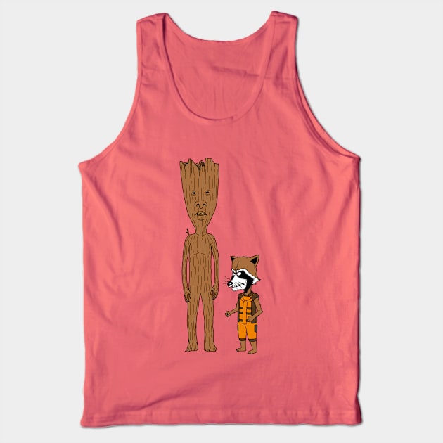 Stupid Guardians Tank Top by pigboom